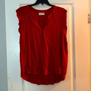 Universal Threat Red sleeveless top
